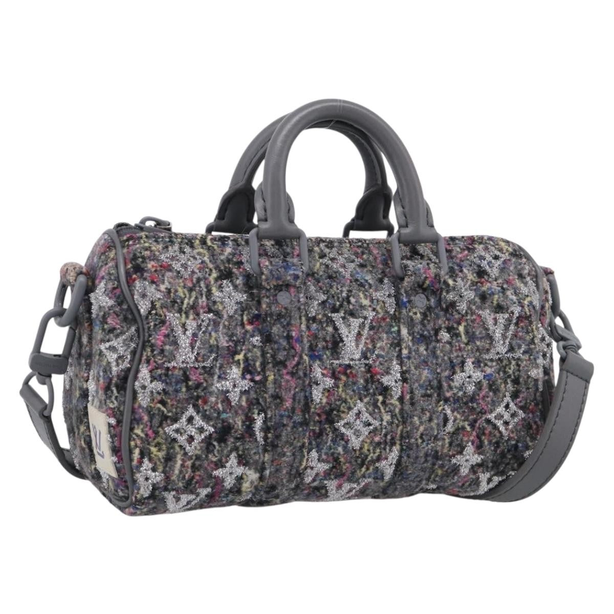Louis Vuitton Keepall Bandouliere Lv Felt Multicolour Textile Travel Bag Bag (Pre-Owned)