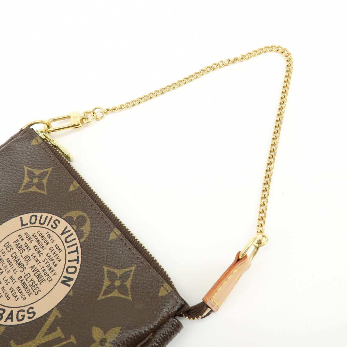 Louis Vuitton Pochette Accessoires Limited Edition Monogram Canvas Brown Canvas Clutche & Pouche Bag (Pre-Owned)