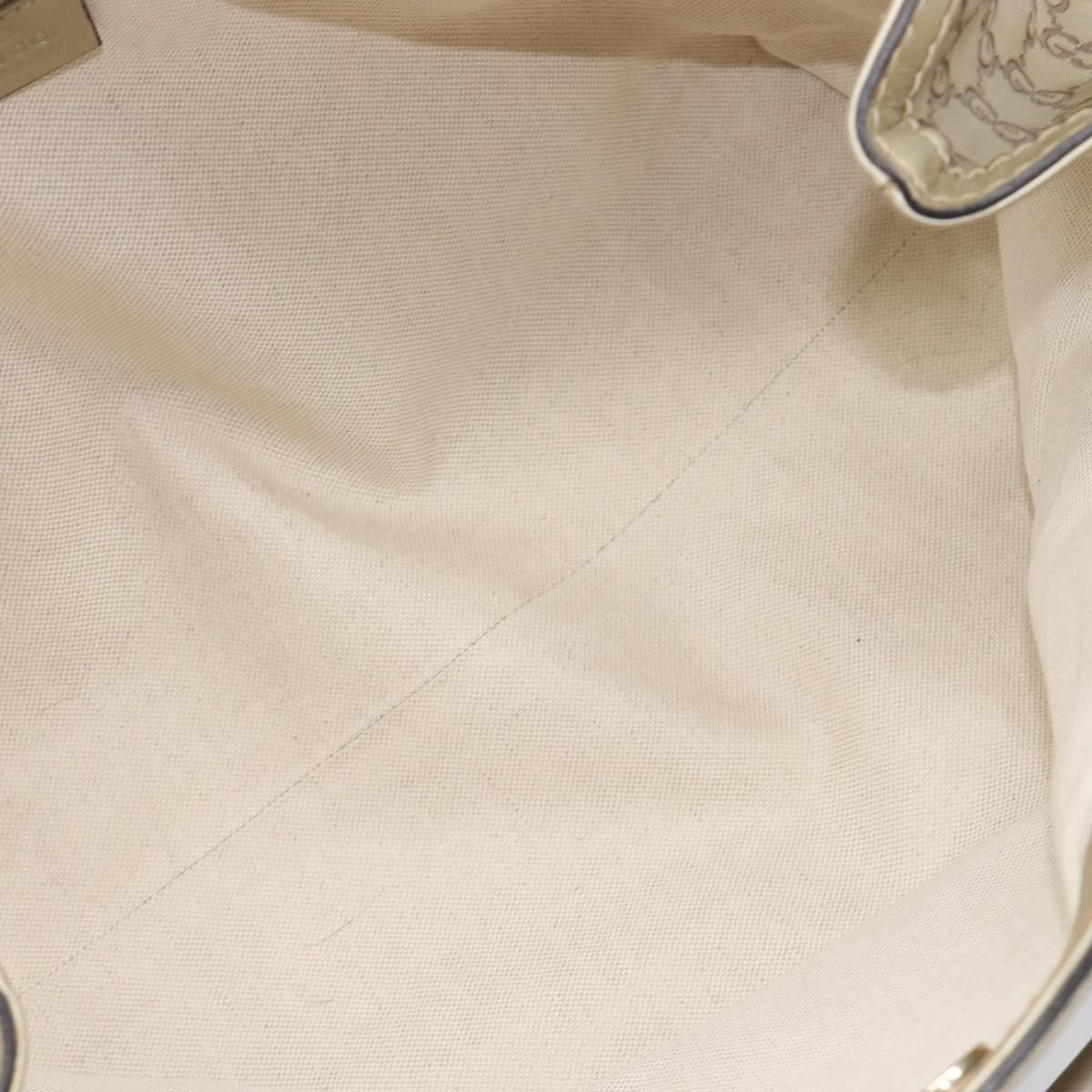 Gucci Sukey Guccissima Leather Gold Canvas Tote Bag Bag (Pre-Owned)