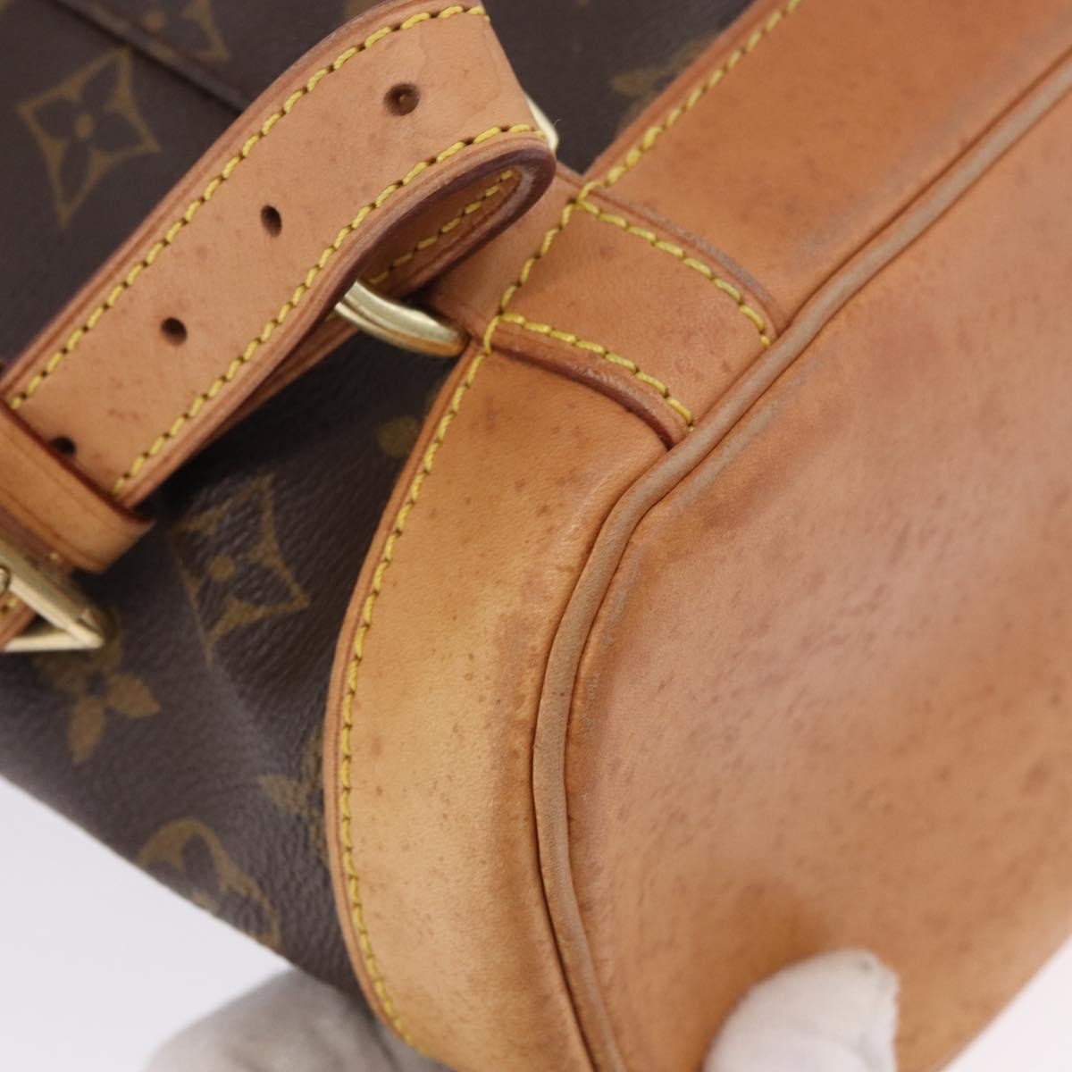 Louis Vuitton Vintage Montsouris Monogram Canvas Brown Canvas Backpack Bag (Pre-Owned)