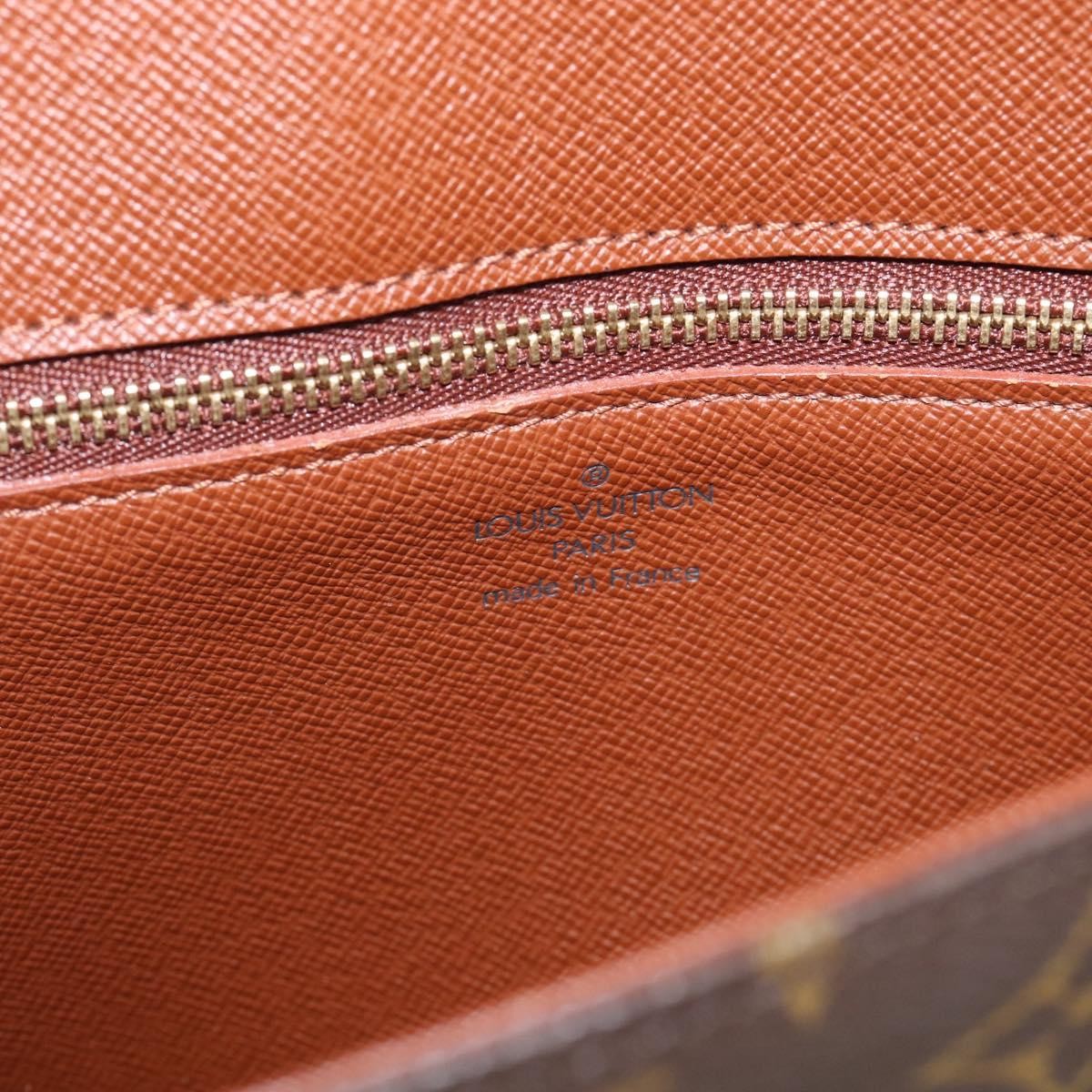 Louis Vuitton Saint Cloud Monogram Canvas Brown Canvas Handbag (Pre-Owned)