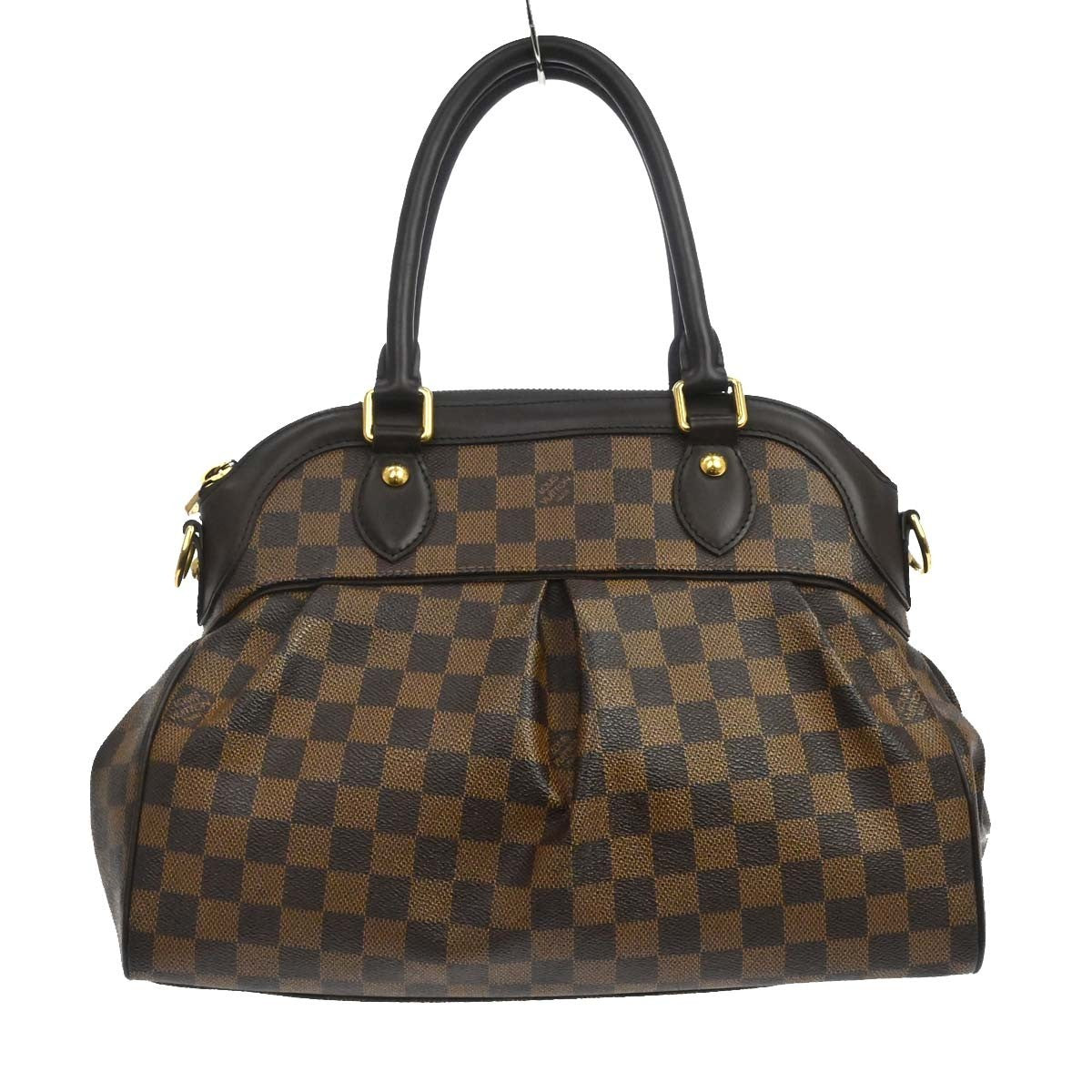 Louis Vuitton Trevi Damier Brown Canvas Handbag (Pre-Owned)