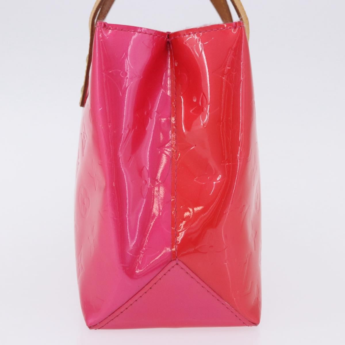 Louis Vuitton Reade Monogram Vernis Pink Patent_Leather Handbag (Pre-Owned)