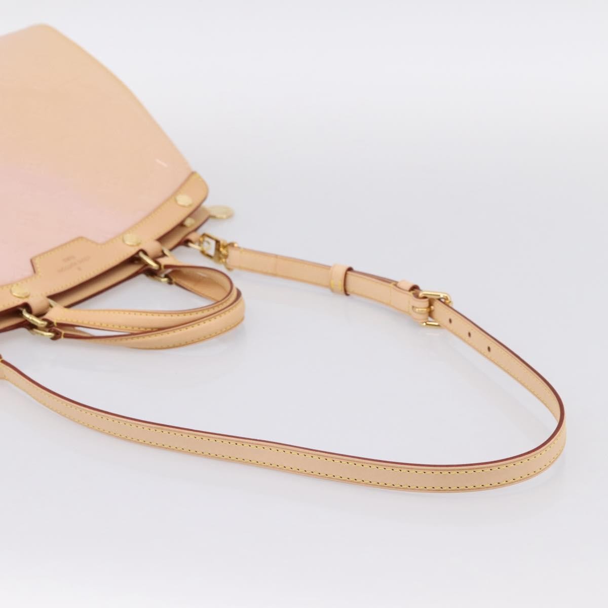 Louis Vuitton Blair Monogram Vernis Pink Patent_Leather Handbag (Pre-Owned)