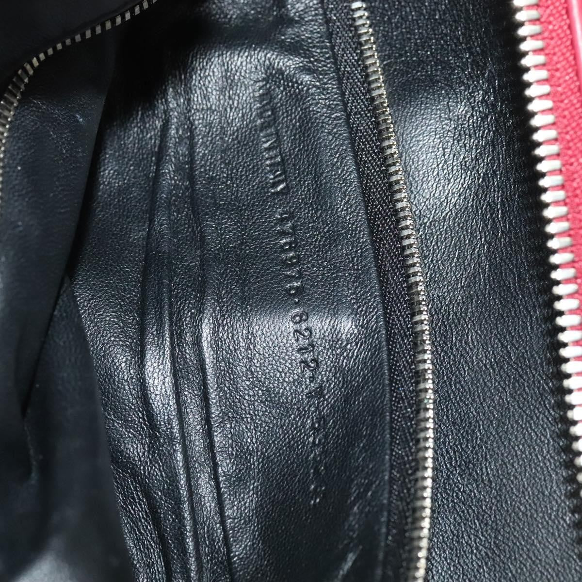 Balenciaga Triangle Duffle Leather Red Leather Handbag (Pre-Owned)
