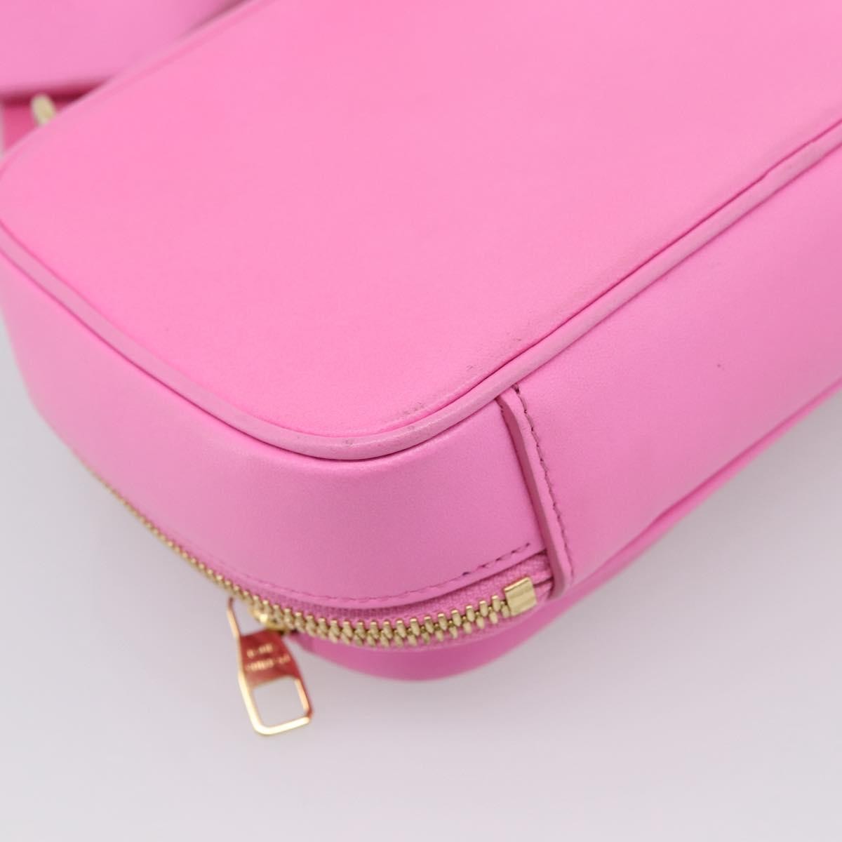 Louis Vuitton Utility Monogram Canvas Pink Leather Crossbody Bag Bag (Pre-Owned)
