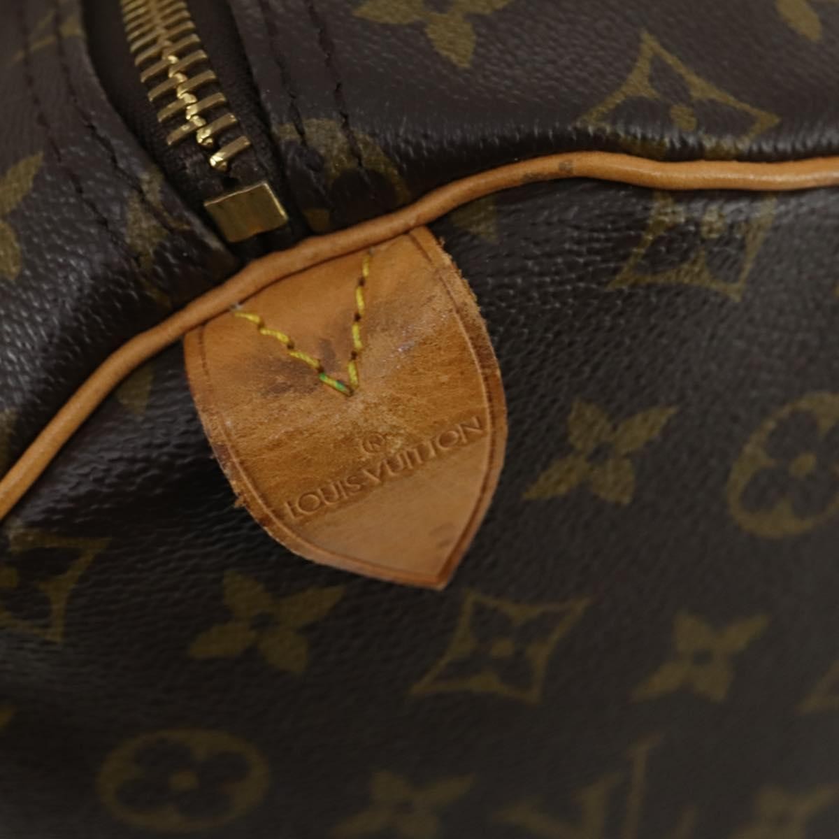 Louis Vuitton Keepall Monogram Canvas Brown Canvas Travel Bag Bag (Pre-Owned)