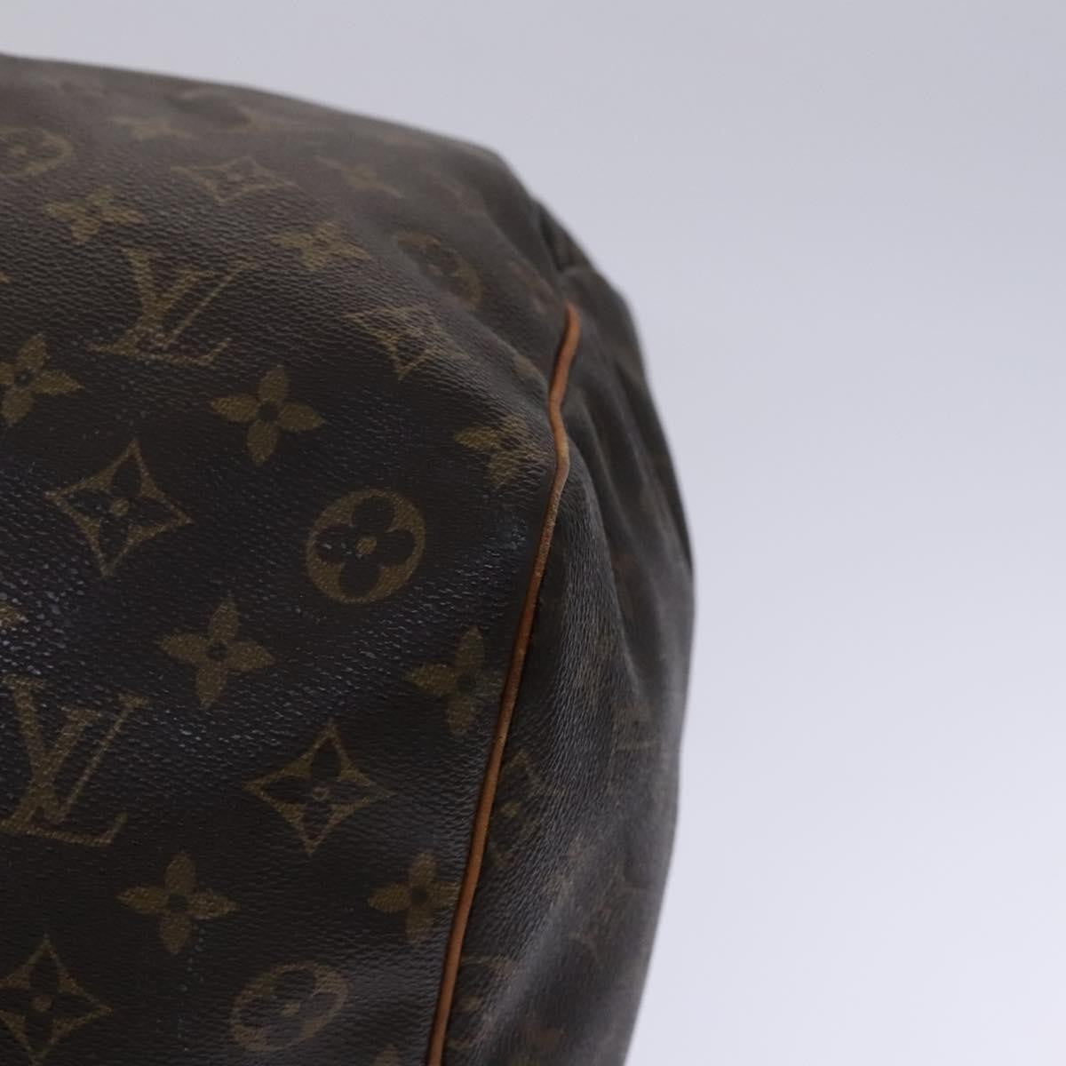 Louis Vuitton Keepall Monogram Canvas Brown Canvas Travel Bag Bag (Pre-Owned)