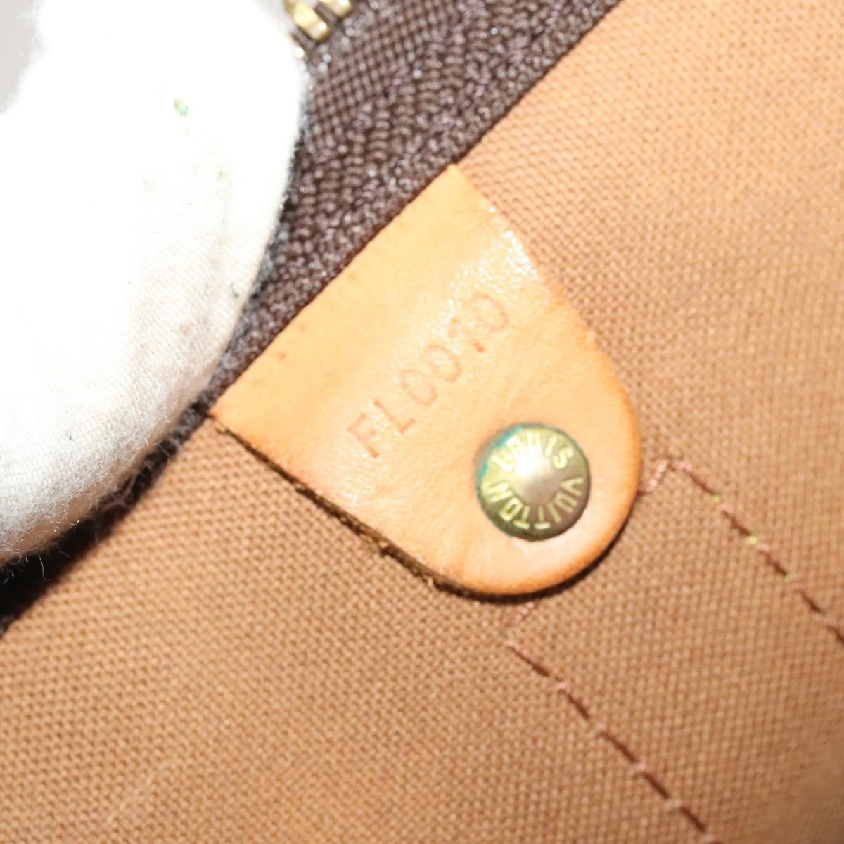 Louis Vuitton Keepall Monogram Canvas Brown Canvas Travel Bag Bag (Pre-Owned)