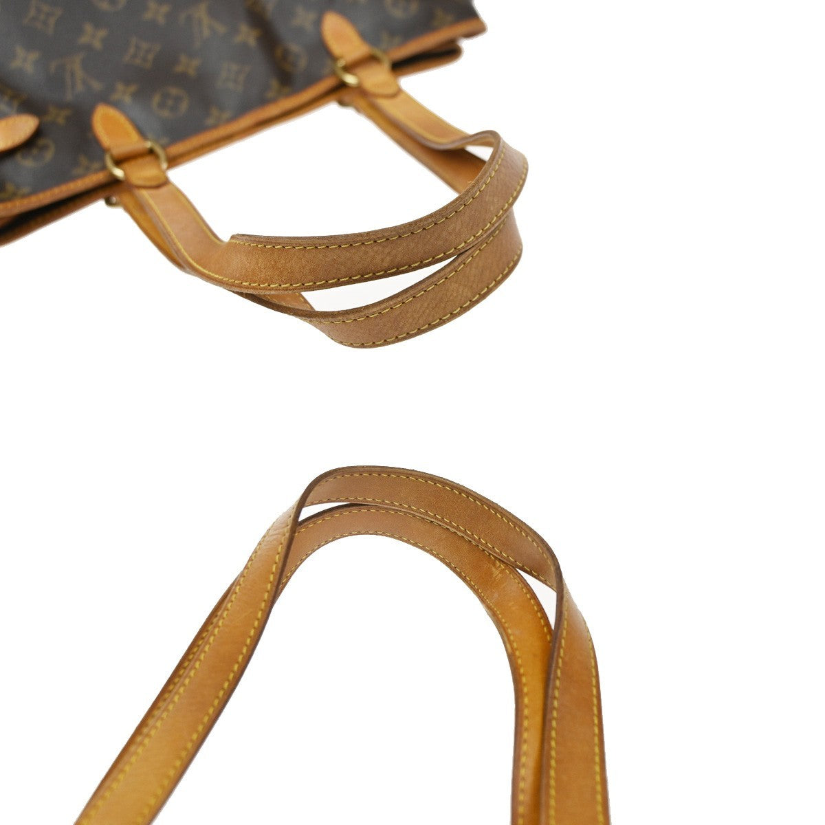 Louis Vuitton Batignolles Monogram Canvas Brown Canvas Tote Bag Bag (Pre-Owned)