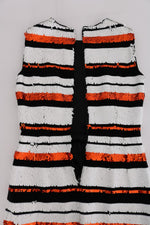Dolce & Gabbana Sleeveless Striped Sheath Women's Dress