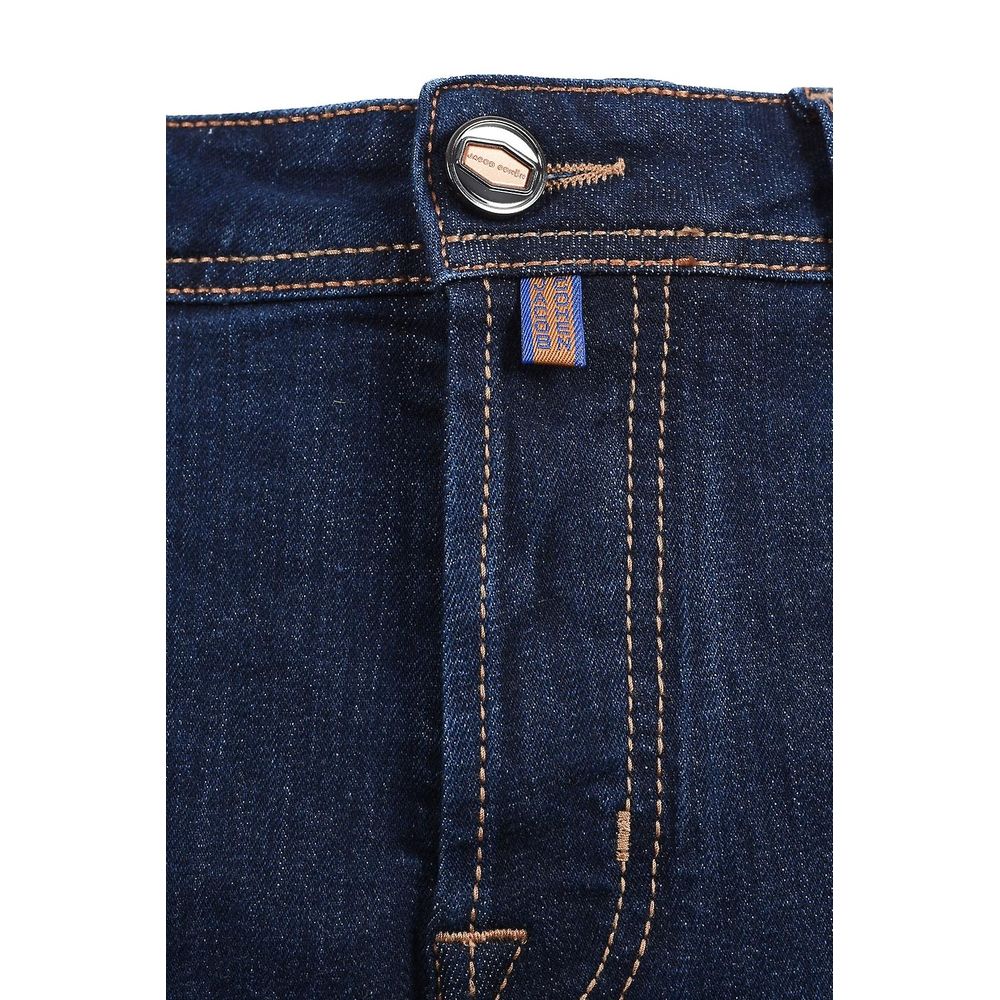 Jacob Cohen Blue Cotton Jeans & Men's Pant