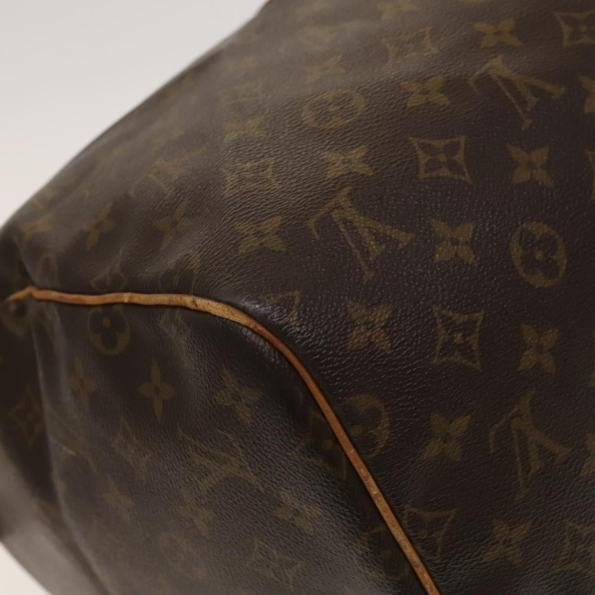 Louis Vuitton Keepall Monogram Canvas Brown Canvas Travel Bag Bag (Pre-Owned)