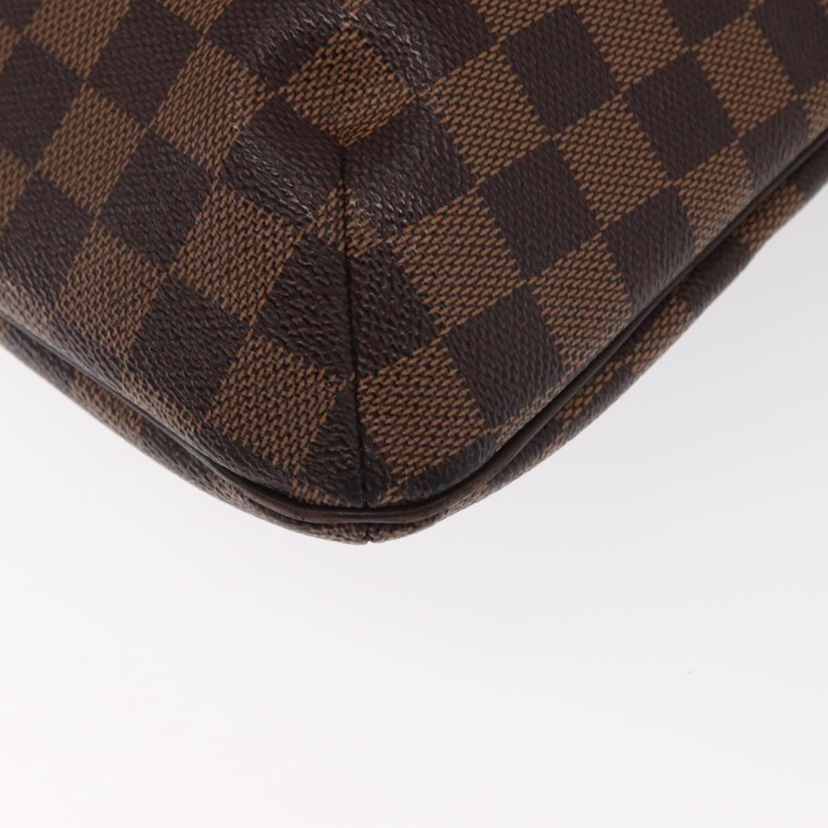 Louis Vuitton Musette Damier Brown Canvas Handbag (Pre-Owned)