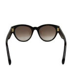 Alexander McQueen Unisex Spikes Havana Plastic Square Acetate Sunglasses AM0054S 442136 2302