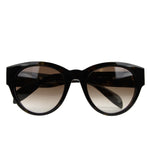 Alexander McQueen Unisex Spikes Havana Plastic Square Acetate Sunglasses AM0054S 442136 2302