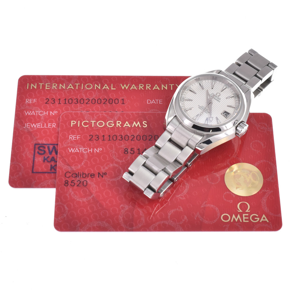 Omega Seamaster Aqua Terra 150M Co-Axial Chronometer Automatic Stainless Steel Watch (Pre-Owned)