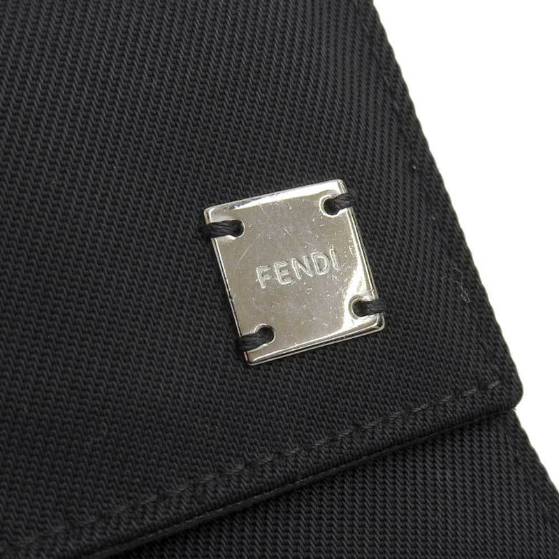 Fendi Black Canvas Wallet  (Pre-Owned)