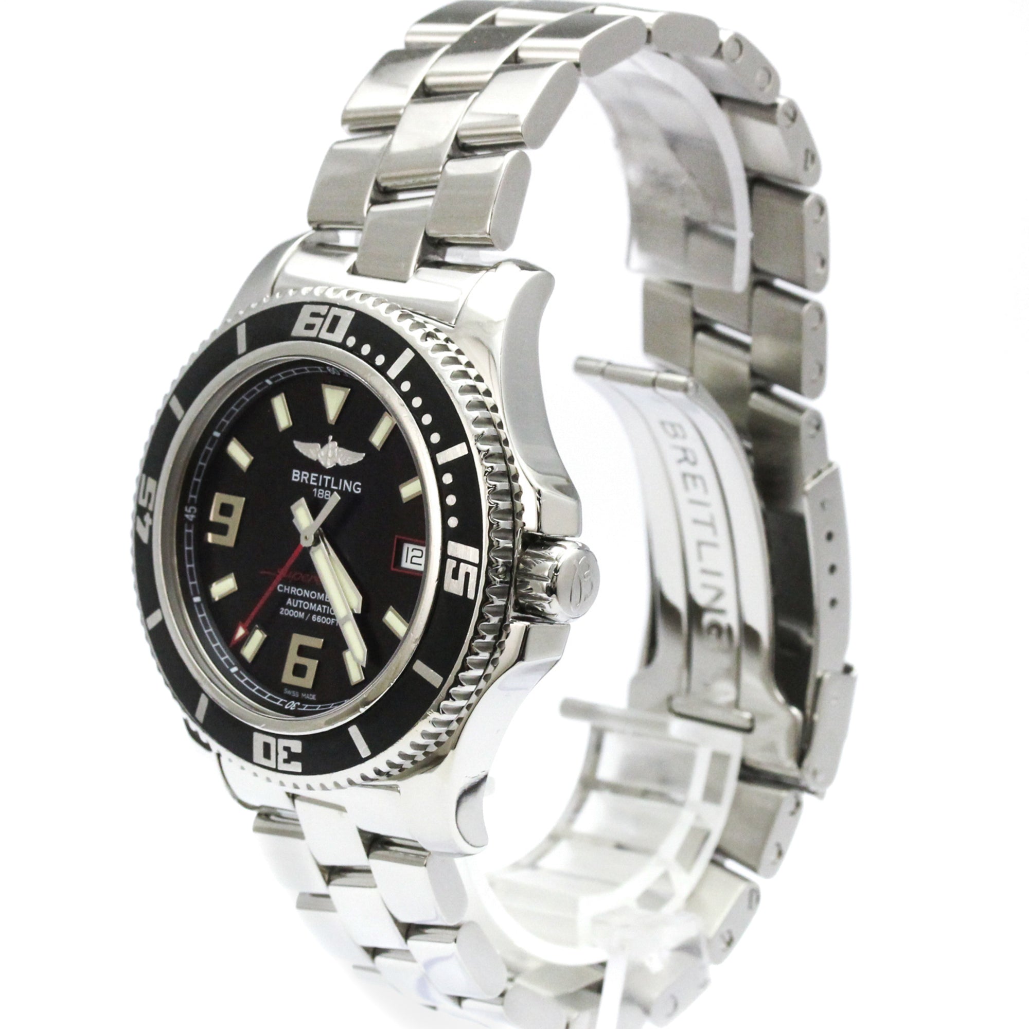 Breitling Superocean Automatic Stainless Steel Watch (Pre-Owned)