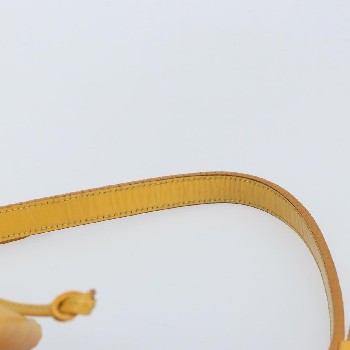 Louis Vuitton Petit Noe Epi Leather Yellow Leather Shoulder Bag Bag (Pre-Owned)