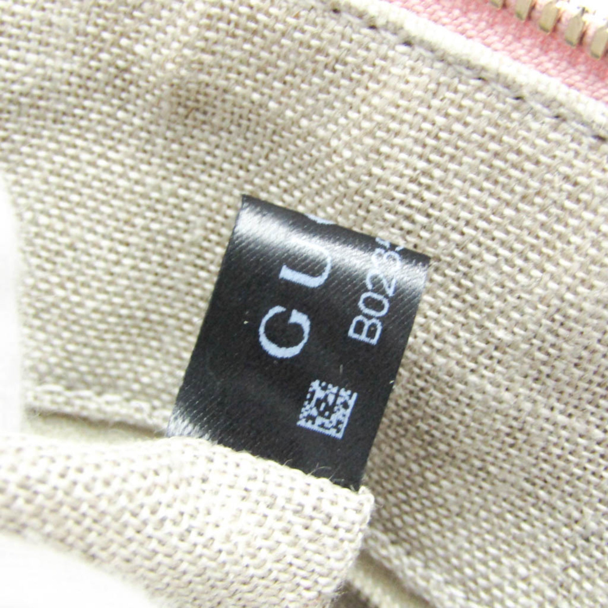 Gucci Convertible Dome Satchel Leather Pink Leather Handbag (Pre-Owned)