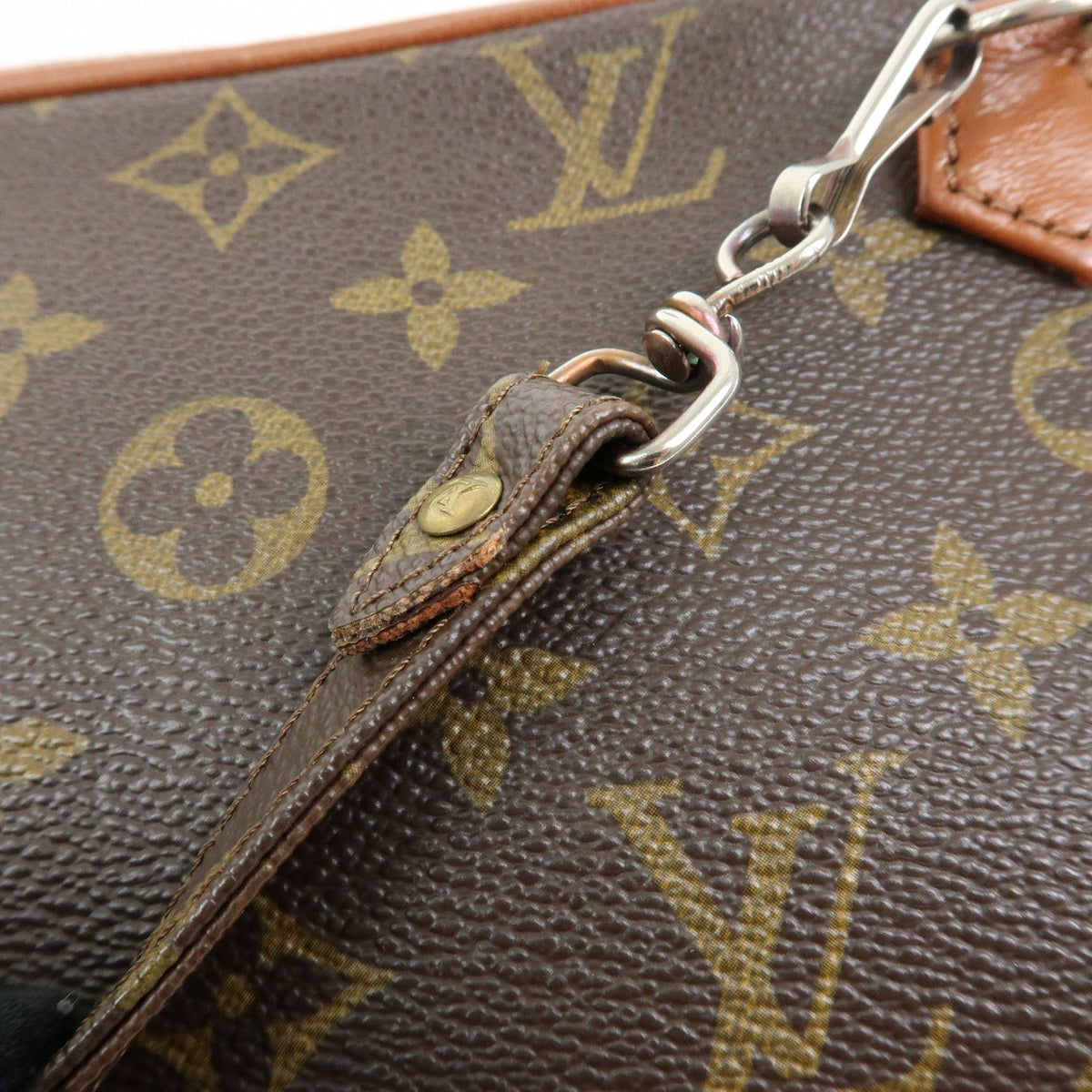 Louis Vuitton Pochette Marly Bandouliere Monogram Canvas Brown Canvas Handbag (Pre-Owned)