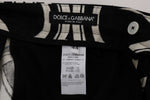 Dolce & Gabbana Sleek Patterned Slim-Fit Men's Trousers