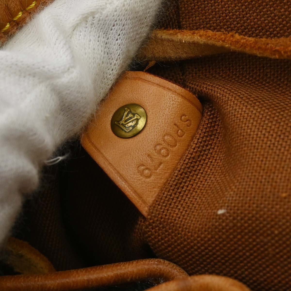 Louis Vuitton Vintage Montsouris Monogram Canvas Brown Canvas Backpack Bag (Pre-Owned)