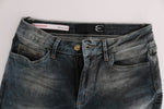 Cavalli Chic Blue Wash Slim Fit Women's Jeans