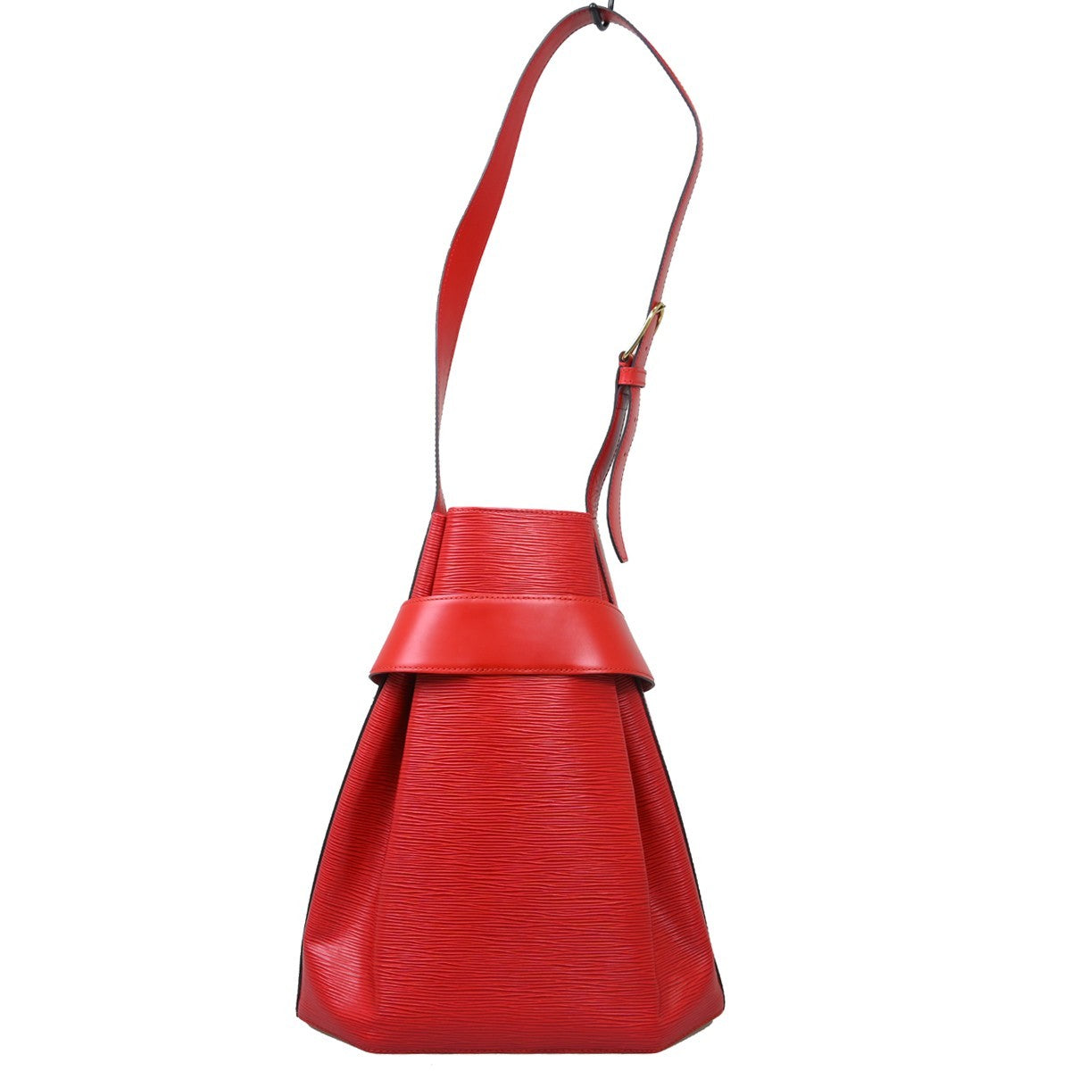 Louis Vuitton Vintage Sac D'epaule Handbag Epi Red Leather Shoulder Bag Bag (Pre-Owned)