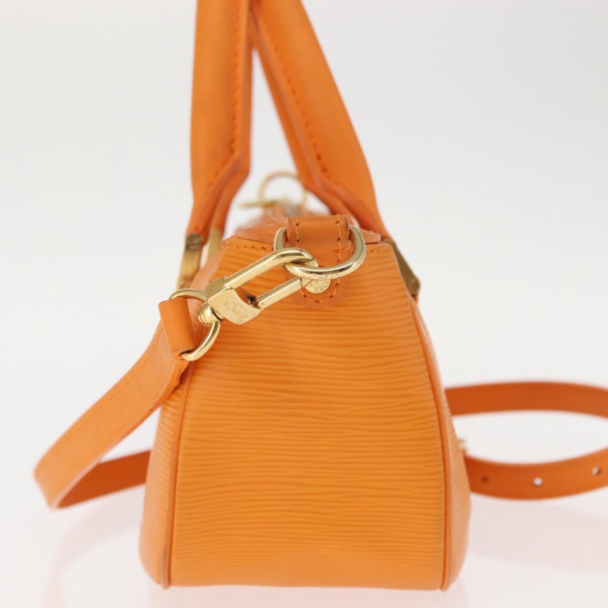 Louis Vuitton Danura Epi Orange Leather Handbag (Pre-Owned)