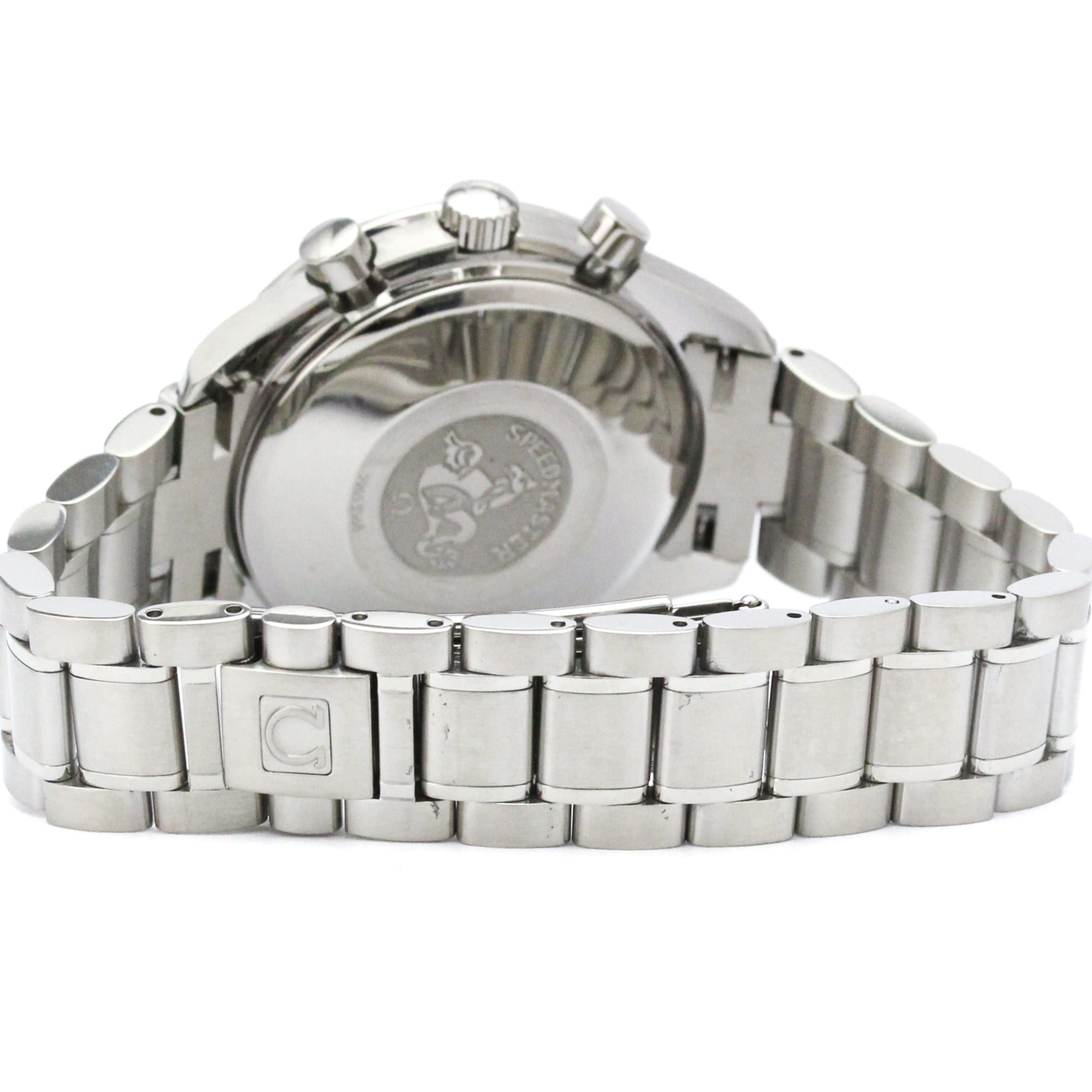 Omega Speedmaster Date Chronograph Automatic Stainless Steel Watch (Pre-Owned)