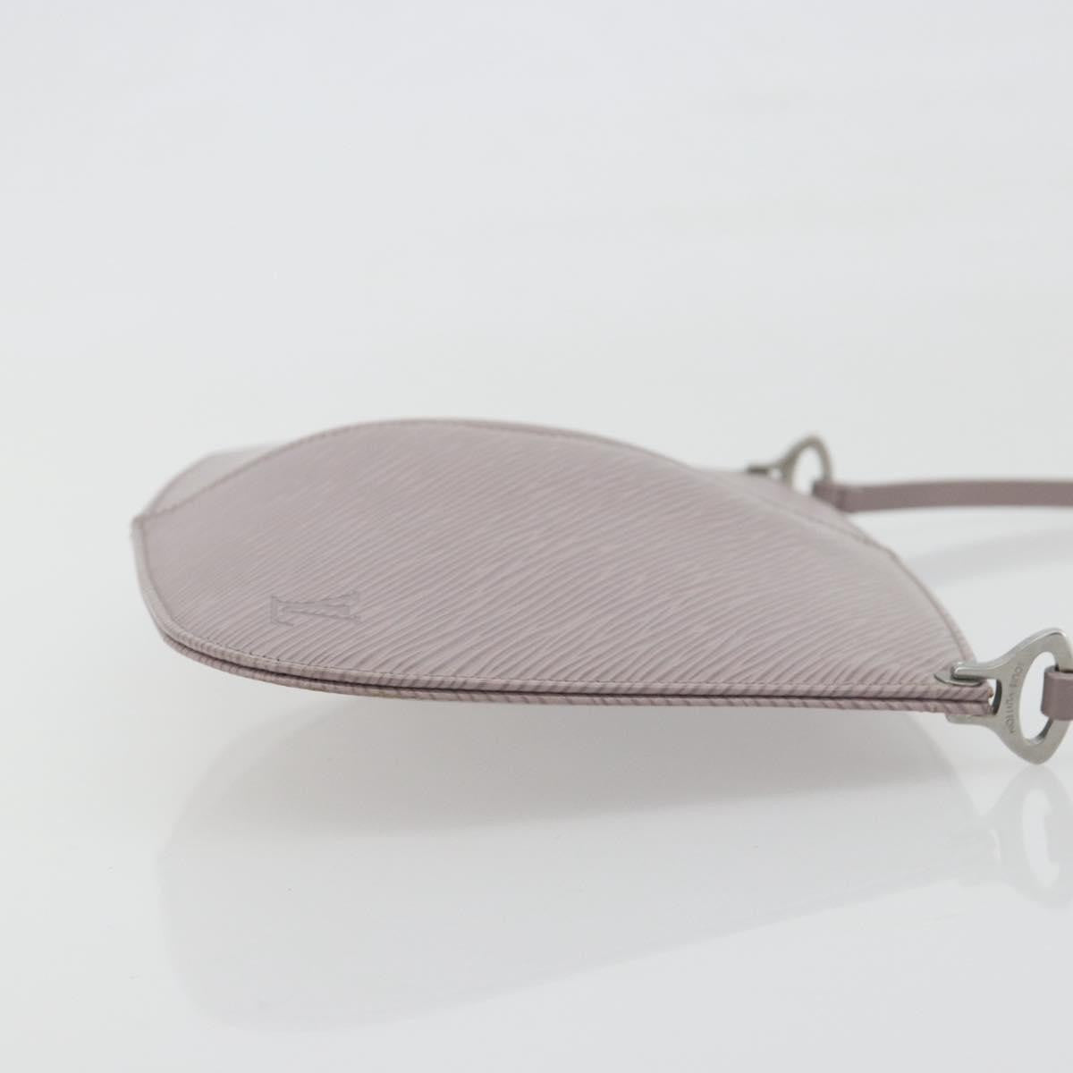 Louis Vuitton Demi Lune Pochette Epi Leather Purple Leather Clutche & Pouche Bag (Pre-Owned)