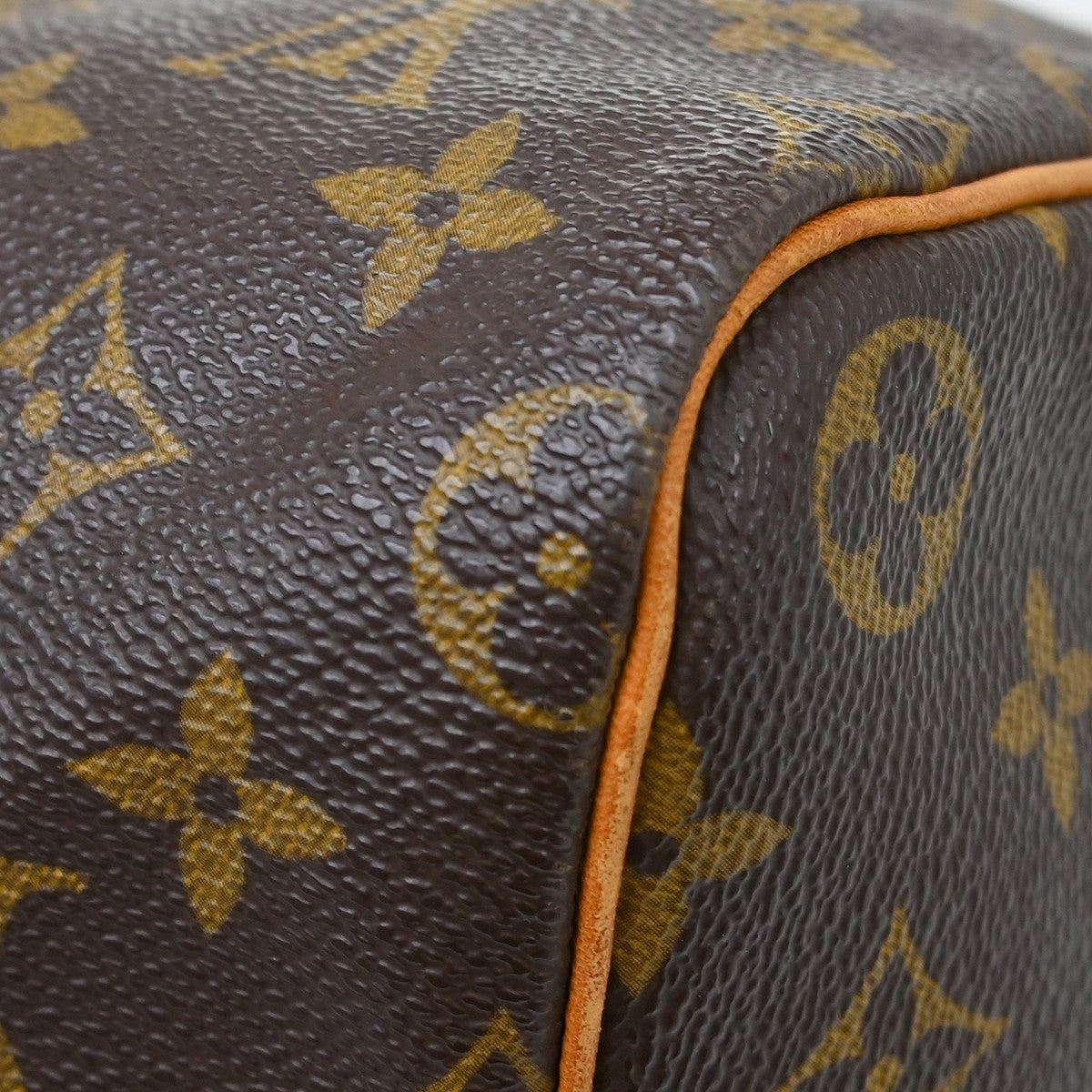 Louis Vuitton Speedy Monogram Canvas Brown Canvas Handbag (Pre-Owned)