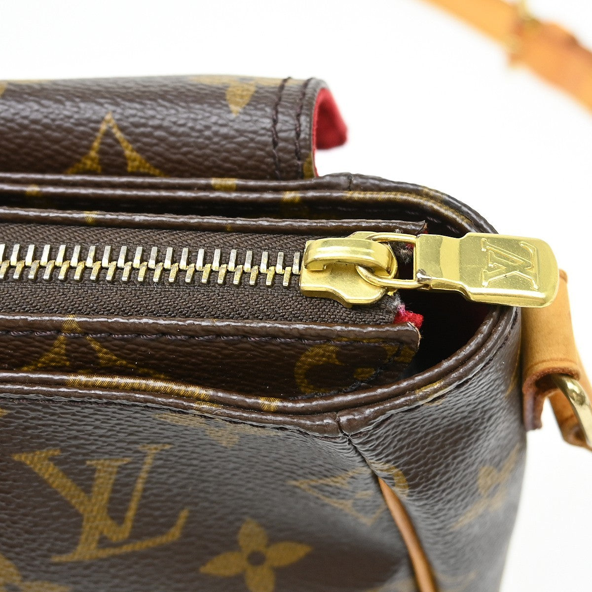 Louis Vuitton Viva Cite Monogram Canvas Brown Canvas Shoulder Bag Bag (Pre-Owned)