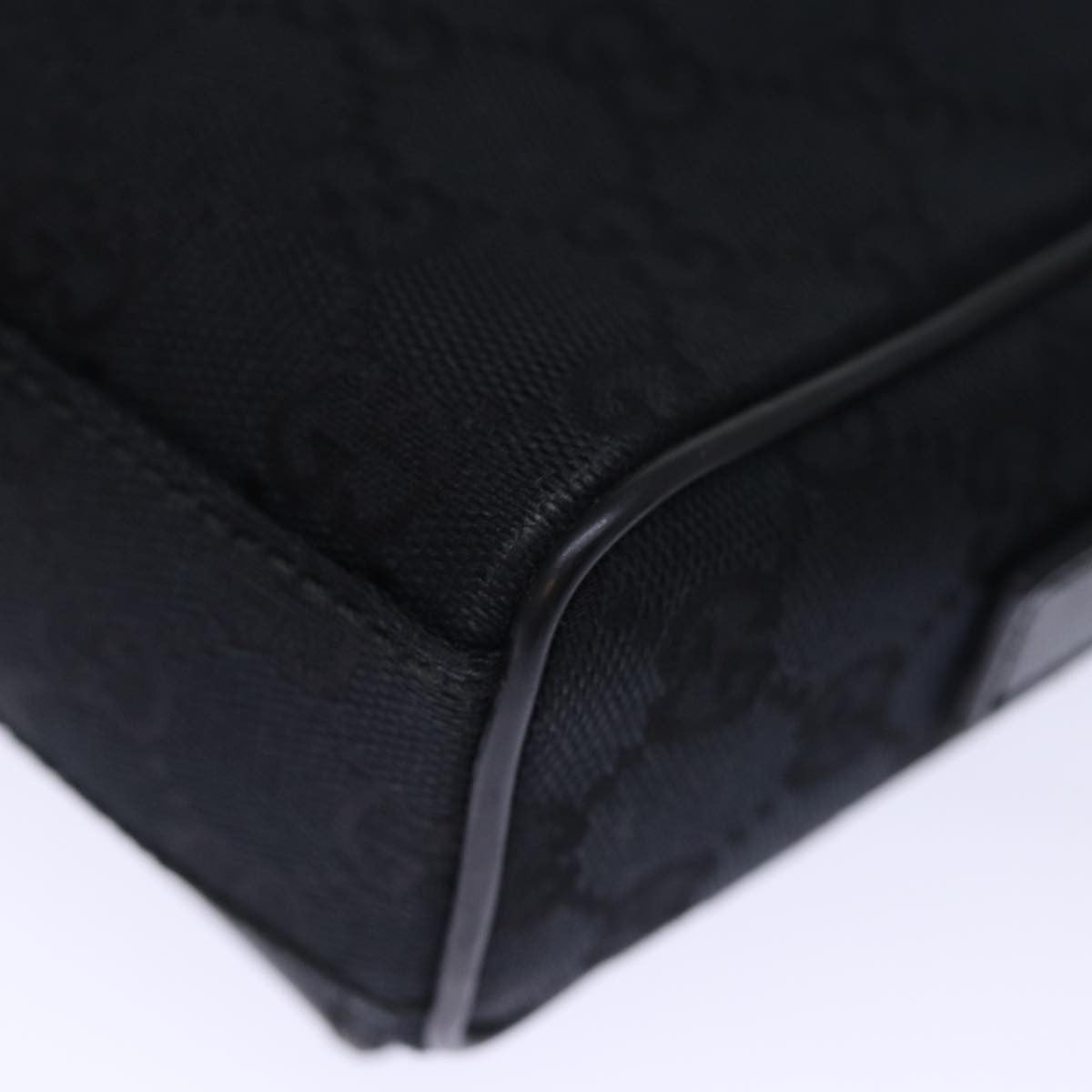 Gucci Gg Canvas Canvas Black Canvas Clutche & Pouche Bag (Pre-Owned)