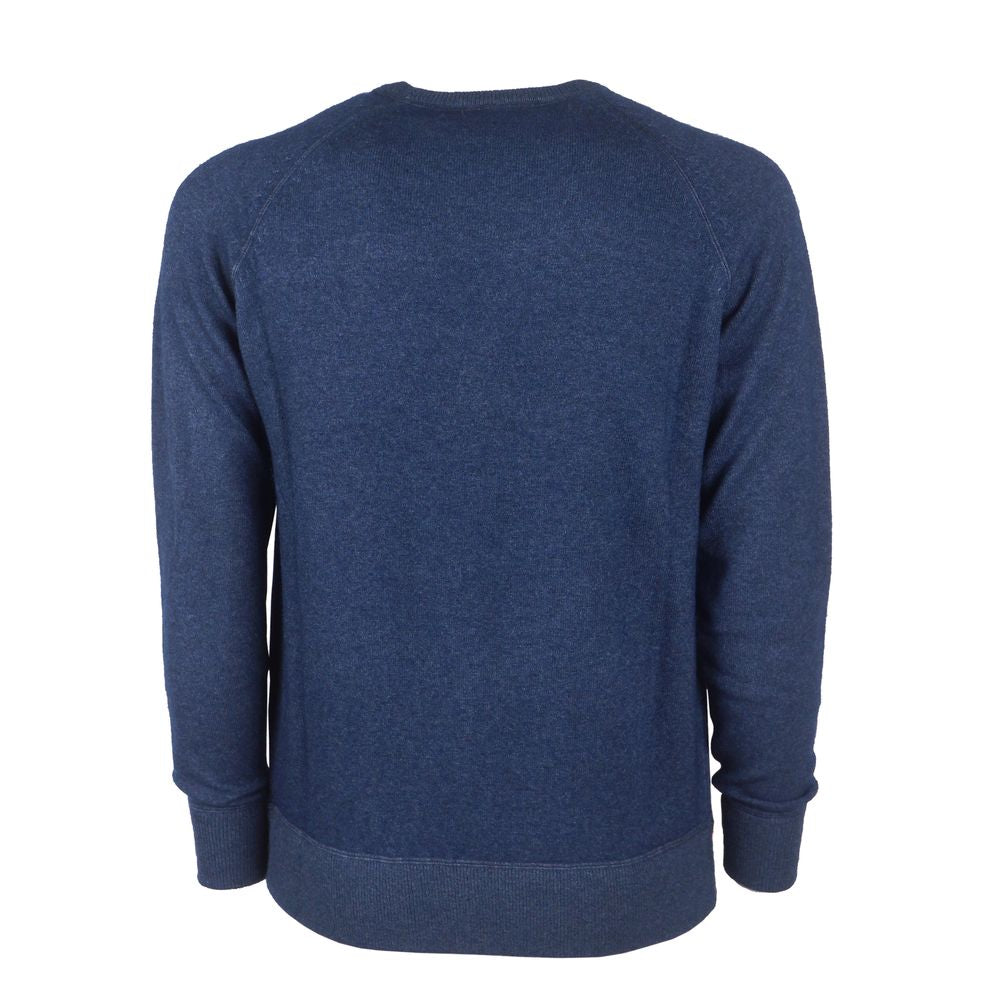 Emilio Romanelli Light Blue Cashmere Men Men's Sweater
