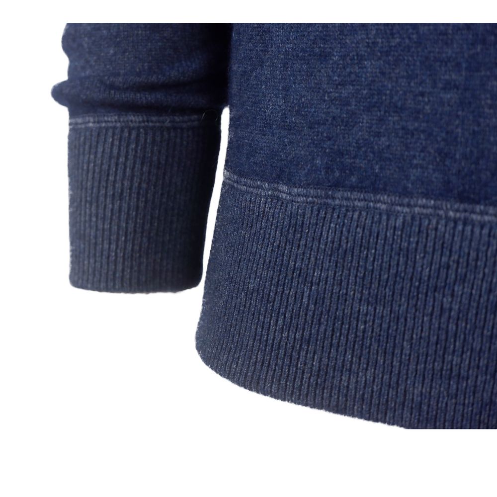 Emilio Romanelli Light Blue Cashmere Men Men's Sweater