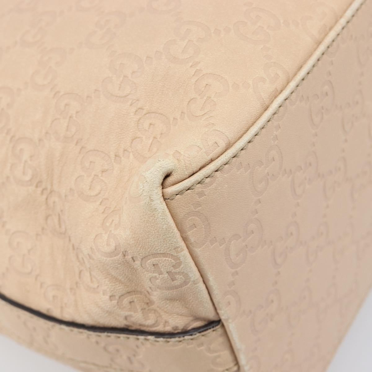 Gucci Miss Gg Hobo Guccissima Leather Pink Canvas Shoulder Bag Bag (Pre-Owned)