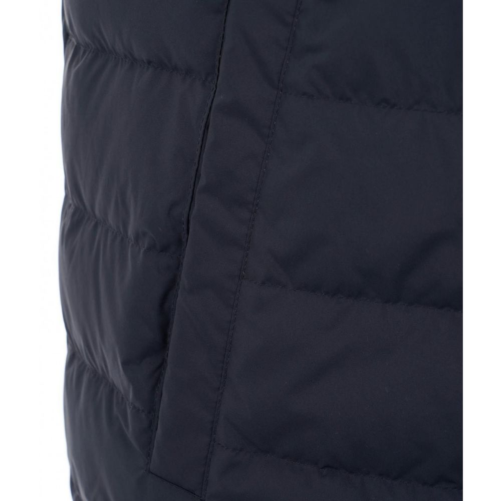 People Of Shibuya Sleek Blue Puffer Vest for a Modern Men's Look