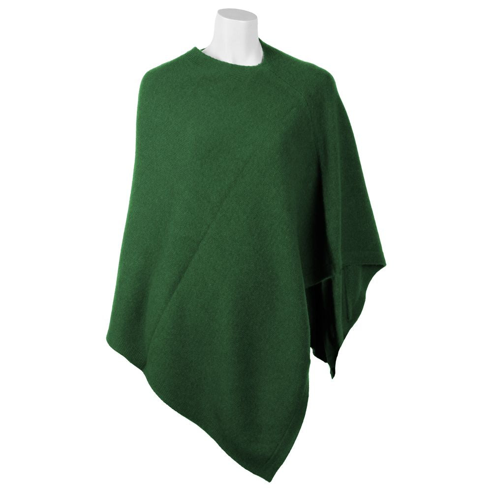 Emilio Romanelli Exquisite Cashmere V-Neck Women's Poncho