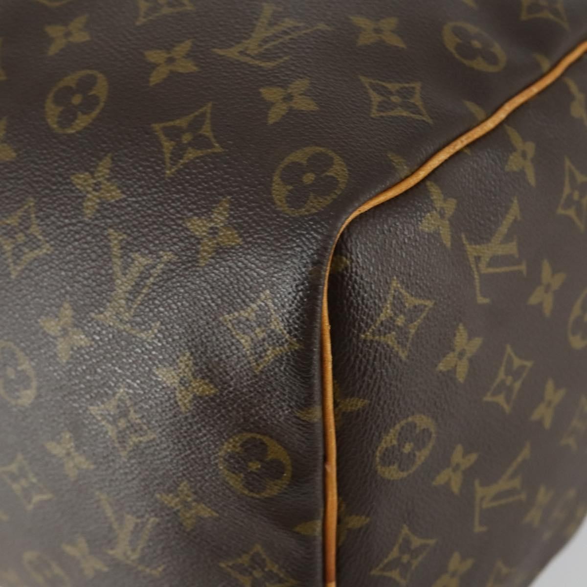 Louis Vuitton Keepall Monogram Canvas Brown Canvas Travel Bag Bag (Pre-Owned)