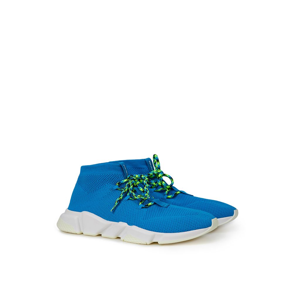 Balenciaga Exquisite Blue Cotton Sneakers for Men's Men