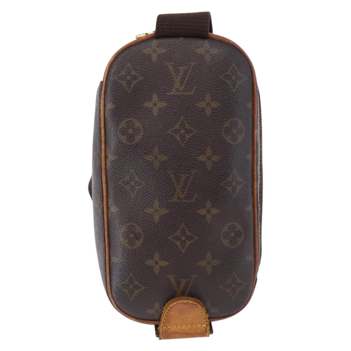 Louis Vuitton Pochette Gange Monogram Canvas Brown Canvas Clutche & Pouche Bag (Pre-Owned)