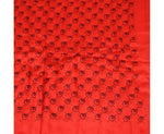 Gucci Women's Ghost Red Modal / Silk GG Skull Print Large Square Scarf
