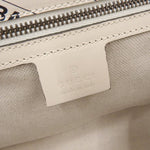Gucci Gg Marmont Beige Leather Shoulder Bag (Pre-Owned)