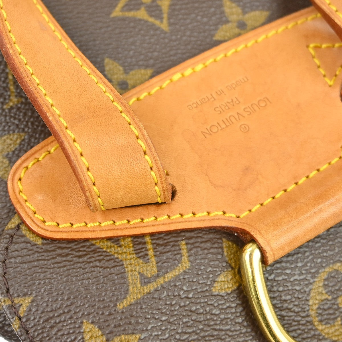 Louis Vuitton Vintage Montsouris Monogram Canvas Brown Canvas Backpack Bag (Pre-Owned)