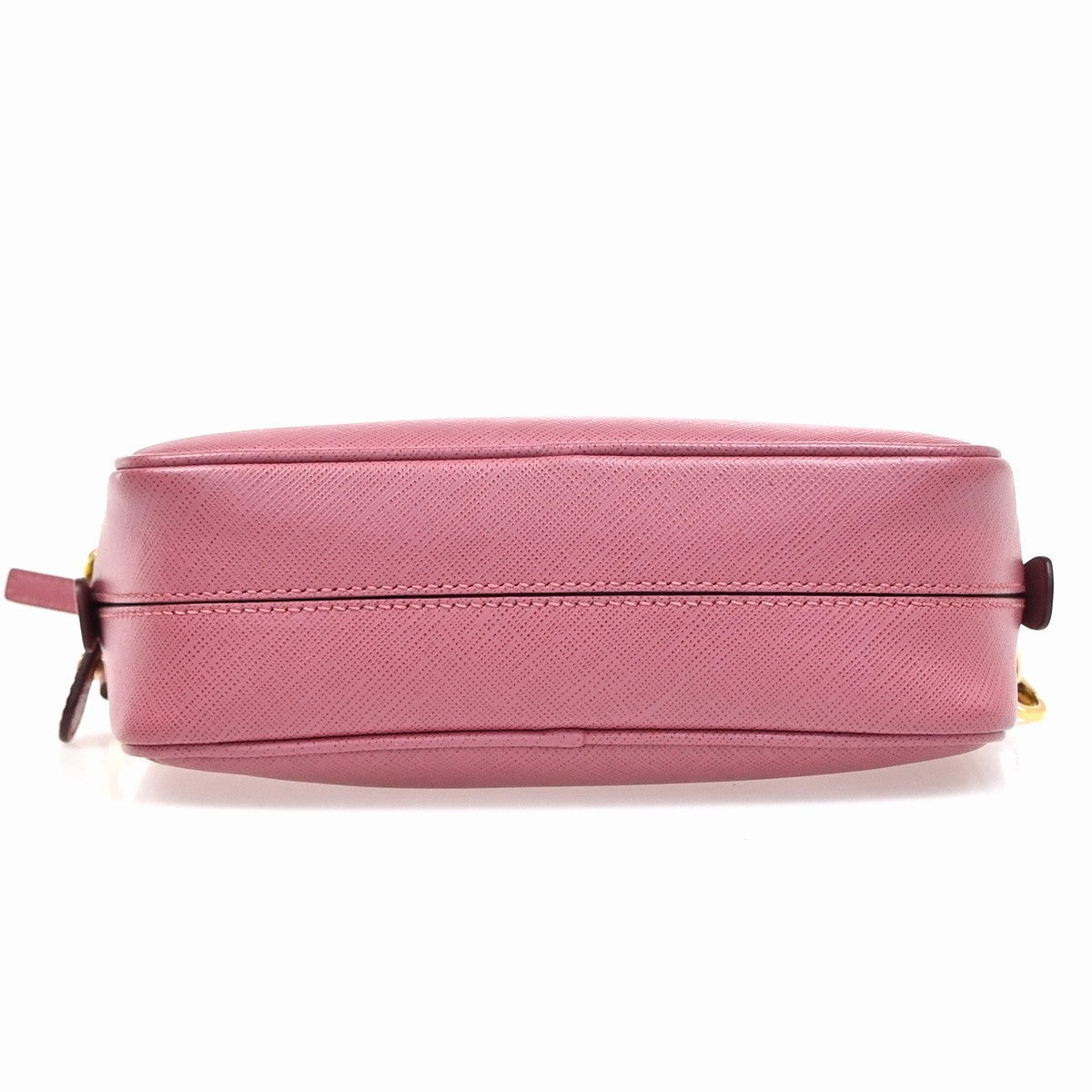 Salvatore Ferragamo Gancini Leather Pink Leather Shoulder Bag Bag (Pre-Owned)