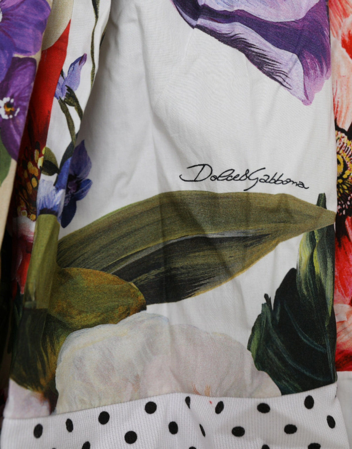 Dolce & Gabbana Multicolor Patchwork Cotton Aline Mini Women's Dress