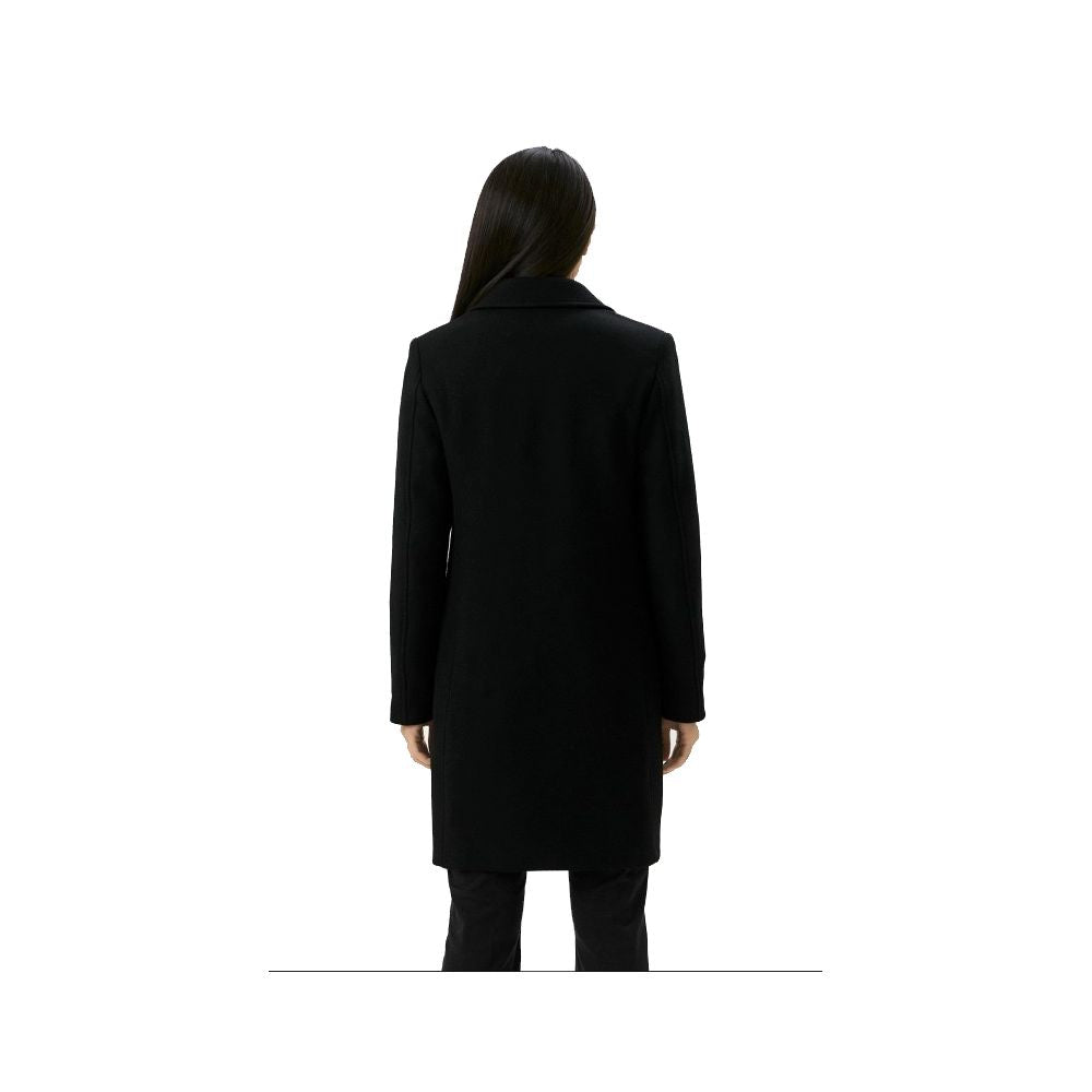 Love Moschino Black Wool Jackets & Women's Coat